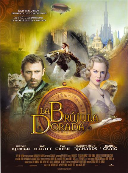 Pop Culture Graphics The Golden Compass Poster Movie Spanish D 27 x 40 Inches - 69cm x 102cm Nicole Kidman Daniel Craig Dakota Blue Richards