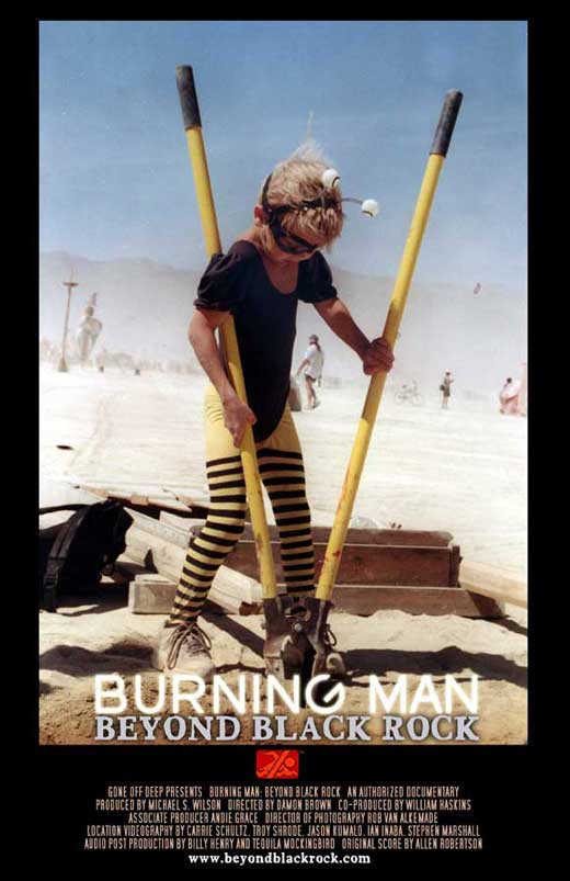 Pop Culture Graphics Burning Man: Beyond Black Rock Poster Movie 27 x 40 Inches - 69cm x 102cm