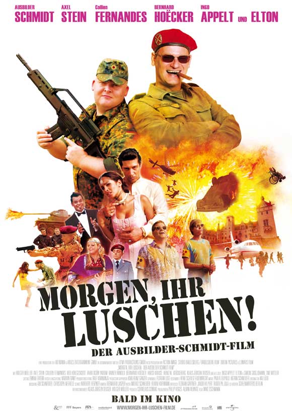 Pop Culture Graphics Instructor Schmidt Poster Movie German 11 x 17 Inches - 28cm x 44cm Holger Mller Axel Stein Collien Fernandes