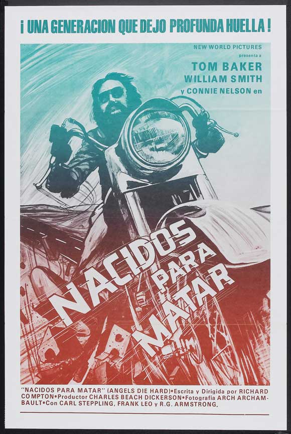 Pop Culture Graphics Angels Die Hard Poster Movie Argentine 11 x 17 Inches - 28cm x 44cm Tom Baker William Smith Carl Steppling Frank Leo