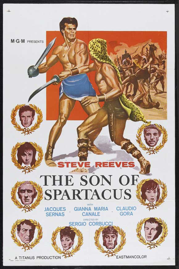 Pop Culture Graphics The Slave Poster Movie B 11 x 17 Inches - 28cm x 44cm Steve Reeves Jacques Sernas Gianna Maria Canale Claudio Gora