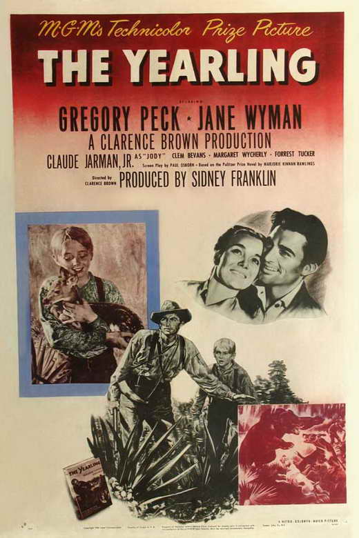 Pop Culture Graphics The Yearling Poster Movie 11 x 17 Inches - 28cm x 44cm Gregory Peck Jane Wyman Claude Jarman Jr. Chill Wills