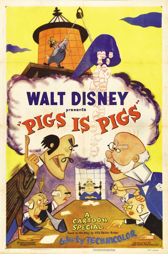 Pop Culture Graphics Pigs is Pigs Poster Movie 27 x 40 Inches - 69cm x 102cm