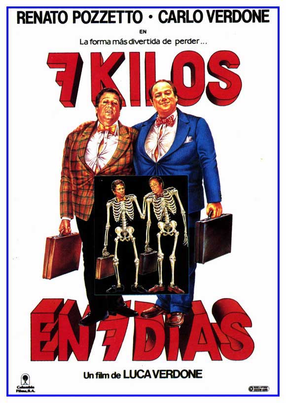 Pop Culture Graphics Sette chili in sette giorni Poster Movie Spanish 27 x 40 Inches - 69cm x 102cm