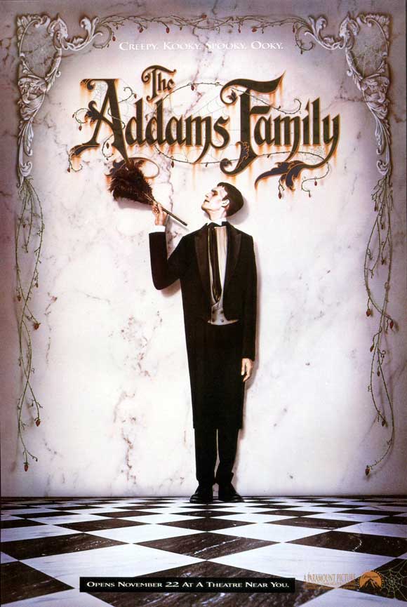 Pop Culture Graphics The Addams Family Poster Movie C 27 x 40 Inches - 69cm x 102cm Anjelica Huston Raul Julia Christopher Lloyd Dan Hedaya