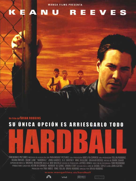 Pop Culture Graphics Hardball Poster Movie Spanish 11 x 17 Inches - 28cm x 44cm Keanu Reeves Diane Lane John Hawkes Bryan C. Hearne