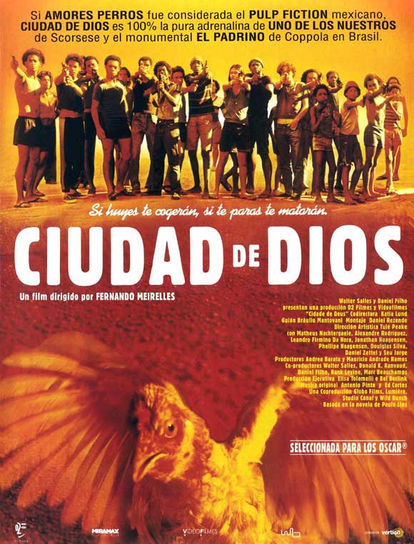 Pop Culture Graphics City of God Poster Movie Spanish 11 x 17 Inches - 28cm x 44cm Alexandre Rodrigues Leandro Firmino Phellipe Haagensen