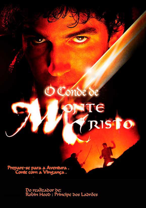Pop Culture Graphics The Count of Monte Cristo Poster Movie Brazilian 11 x 17 Inches - 28cm x 44cm James Caviezel Guy Pearce Richard Harris