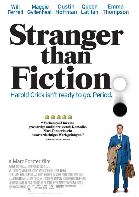 Pop Culture Graphics Stranger Than Fiction Poster Movie Swiss 11 x 17 Inches - 28cm x 44cm Will Ferrell Maggie Gyllenhaal Dustin Hoffman