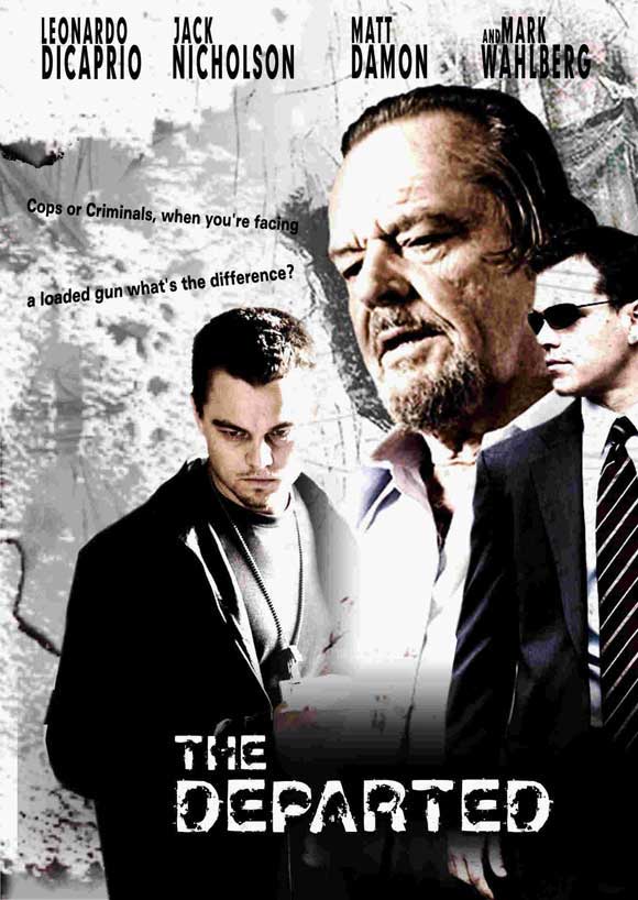 Pop Culture Graphics The Departed Poster Movie L 27 x 40 Inches - 69cm x 102cm Leonardo DiCaprio Matt Damon Jack Nicholson Martin Sheen
