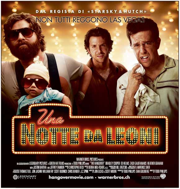 Pop Culture Graphics The Hangover Poster Movie Swiss 30 x 30 Inches - 77cm x 77cm Bradley Cooper Ed Helms Zach Galifianakis Justin Bartha