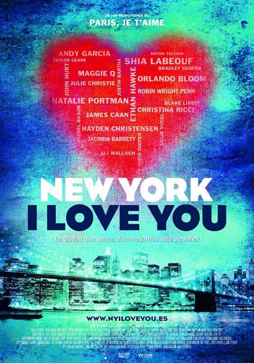 Pop Culture Graphics New York, I Love You Poster Movie Spanish 11 x 17 Inches - 28cm x 44cm Bradley Cooper Shia LaBeouf Justin Bartha