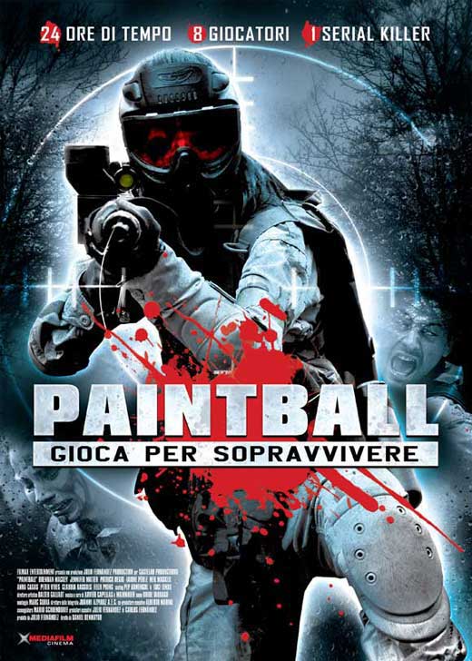 Pop Culture Graphics Paintball Poster Movie Italian 27 x 40 Inches - 69cm x 102cm Jennifer Matter Patrick Regis Brendan Mackey Iaione Perez