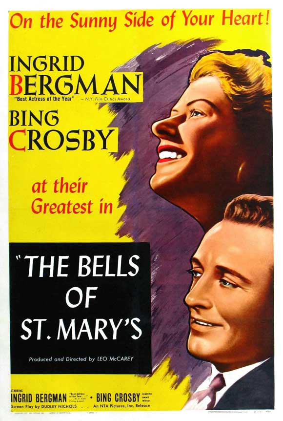 Pop Culture Graphics Bells of St. Mary Poster Movie 11 x 17 Inches - 28cm x 44cm Bing Crosby Ingrid Bergman Henry Travers William Gargan