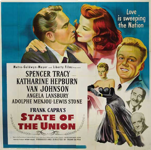 Pop Culture Graphics State of the Union Poster Movie 30 x 30 Inches - 77cm x 77cm Spencer Tracy Katharine Hepburn Angela Lansbury Van Johnson
