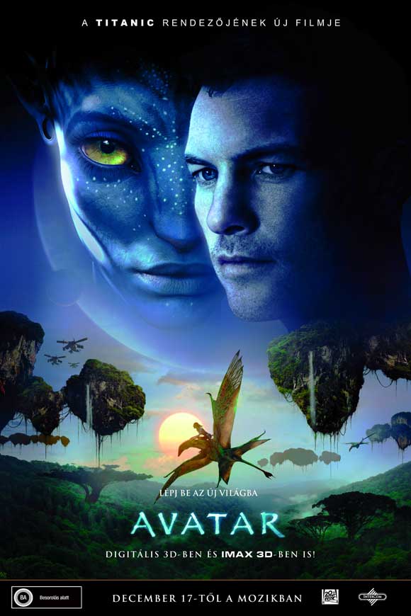 Pop Culture Graphics Avatar Poster Movie Hungarian D 27 x 40 Inches - 69cm x 102cm Sam Worthington Sigourney Weaver Michelle Rodriguez Zoe Saldana