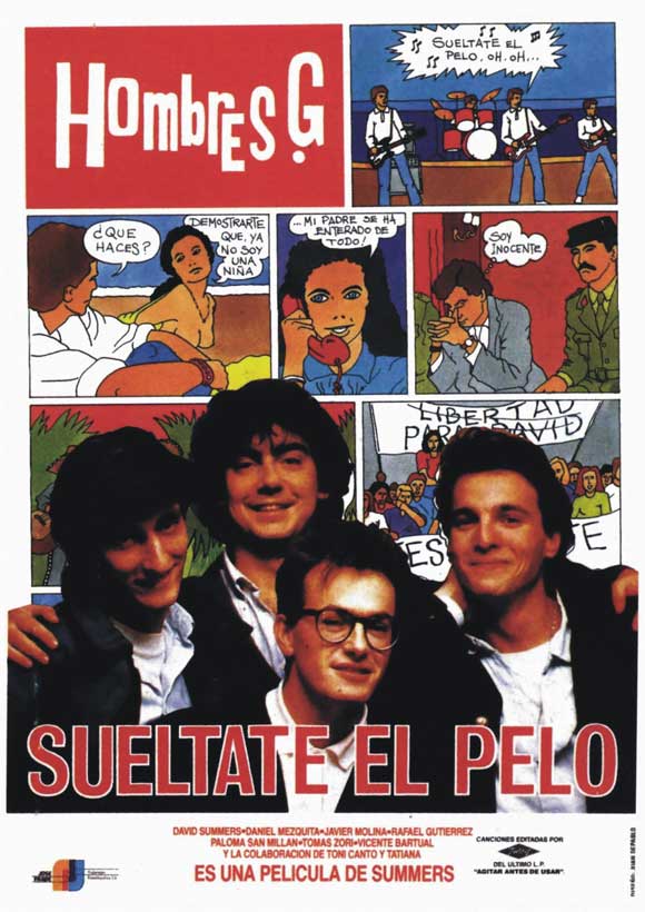 Pop Culture Graphics Sueltate el pelo Poster Movie Spanish 27 x 40 Inches - 69cm x 102cm David Summers Daniel Mezquita Rafael Gutirrez