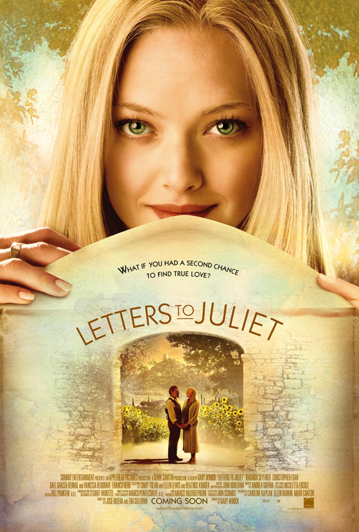 Pop Culture Graphics Letters to Juliet Poster Movie 27 x 40 Inches - 69cm x 102cm Amanda Seyfried Christopher Egan Gael Garca Bernal