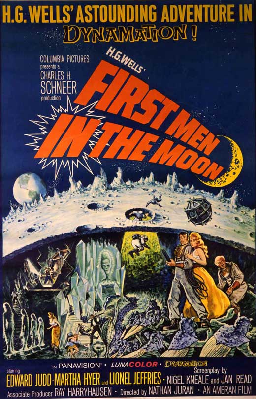 Pop Culture Graphics First Men in the Moon Poster Movie D 11 x 17 Inches - 28cm x 44cm Martha Hyer Edward Judd Lionel Jeffries Erik Chitty