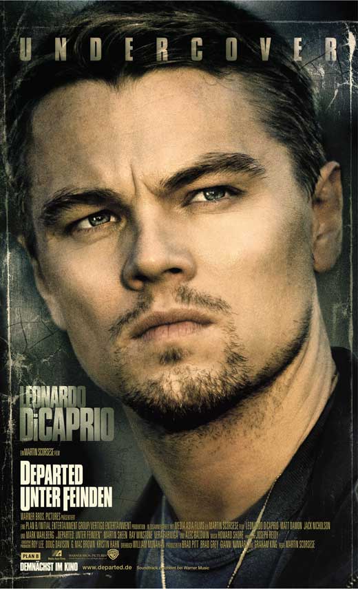 Pop Culture Graphics The Departed Poster Movie German C 11 x 17 Inches - 28cm x 44cm Leonardo DiCaprio Matt Damon Jack Nicholson Martin Sheen