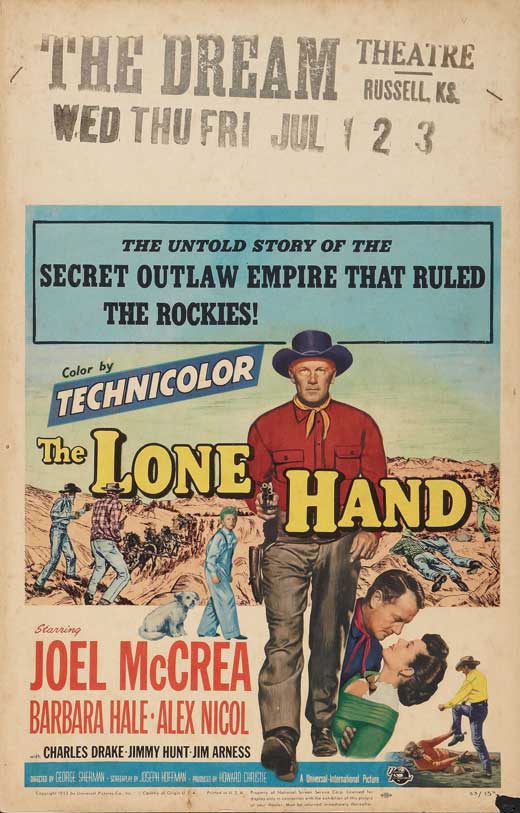 Pop Culture Graphics The Lone Hand Texan Poster Movie 11 x 17 Inches - 28cm x 44cm