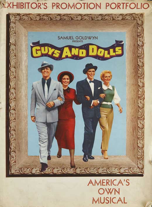 Pop Culture Graphics Guys and Dolls Poster Movie D 27 x 40 Inches - 69cm x 102cm Marlon Brando Jean Simmons Frank Sinatra Vivian Blaine