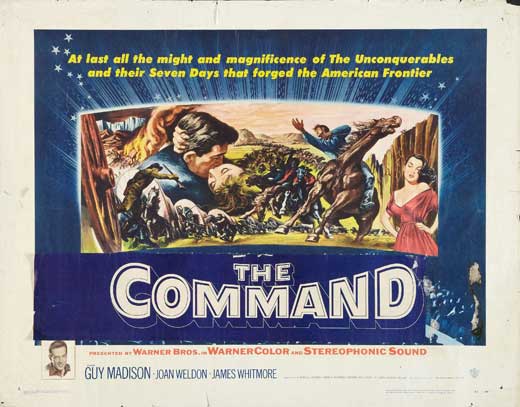 Pop Culture Graphics The Command Poster Movie Half Sheet B 22 x 28 Inches - 56cm x 72cm Guy Madison Joan Weldon James Whitmore Carl Benton Reid