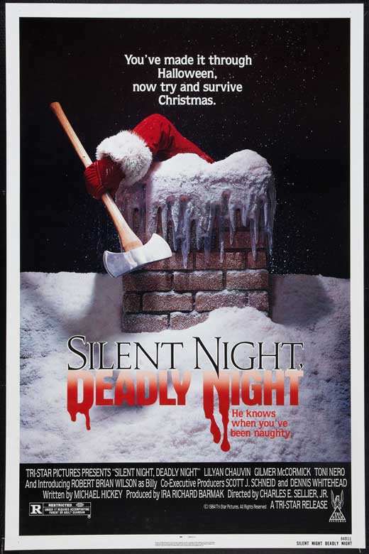 Pop Culture Graphics Silent Night, Deadly Night 4: Initiation Poster Movie Style B 27 x 40 Inches - 69cm x 102cm Clint Howard Neith Hunter