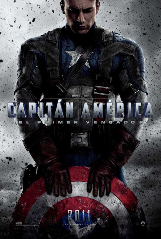 Pop Culture Graphics Captain America: The First Avenger Poster Movie Spanish Style A 11 x 17 Inches - 28cm x 44cm Chris Evans Hugo Weaving