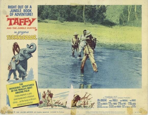 Pop Culture Graphics Taffy and the Jungle Hunter Poster Movie 11 x 14 In - 28cm x 36cm