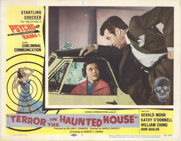 Pop Culture Graphics Terror in the Haunted House Poster Movie 11 x 14 In - 28cm x 36cm Gerald Mohr Cathy O'Donnell William Ching John Qualen Barry Be