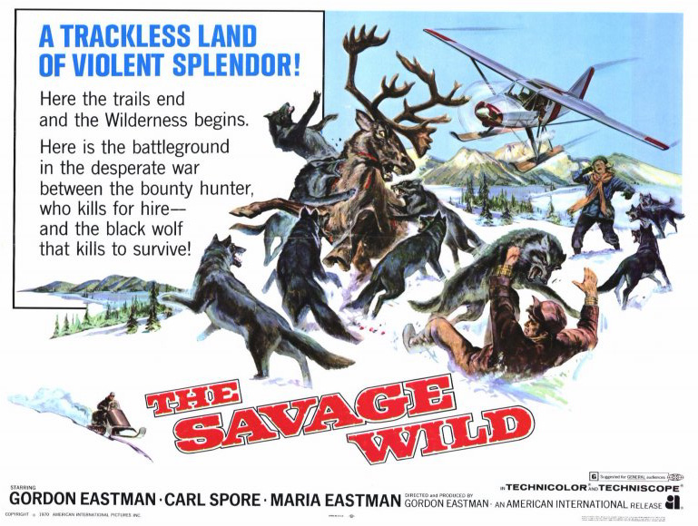 Pop Culture Graphics The Savage Wild Poster Movie 11 X 14 In 28cm X 36cm Gordon Eastman Carl Spore Maria Eastman Arlo Curtis Jim Timiaough