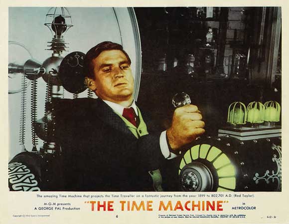Pop Culture Graphics The Time Machine Poster Movie H 11 x 14 Inches - 28cm x 36cm Rod Taylor Yvette Mimieux Whit Bissell Sebastian Cabot