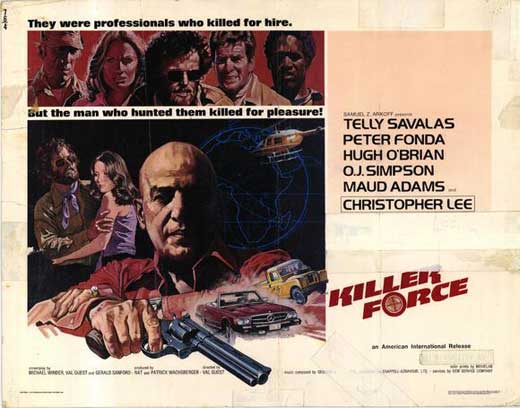 Pop Culture Graphics Killer Force Poster Movie 11 x 14 In - 28cm x 36cm Telly Savalas Peter Fonda Maud Adams Hugh O'Brian