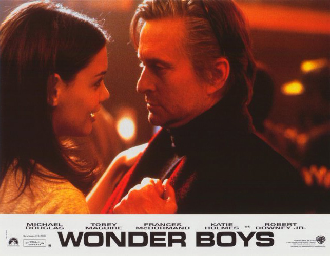 Pop Culture Graphics Wonder Boys Poster Movie French 11 x 14 Inches - 28cm x 36cm Michael Douglas Tobey Maguire Frances McDormand Katie Holmes
