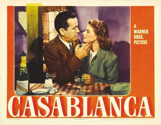Pop Culture Graphics Casablanca Poster Movie N 11 x 14 Inches - 28cm x 36cm Humphrey Bogart Ingrid Bergman Paul Henreid Claude Rains
