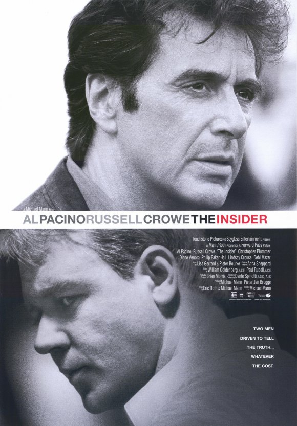 Pop Culture Graphics The Insider Poster Movie C 11 x 17 In - 28cm x 44cm Russell Crowe Al Pacino Christopher Plummer Gina Gershon Philip Baker Hall D