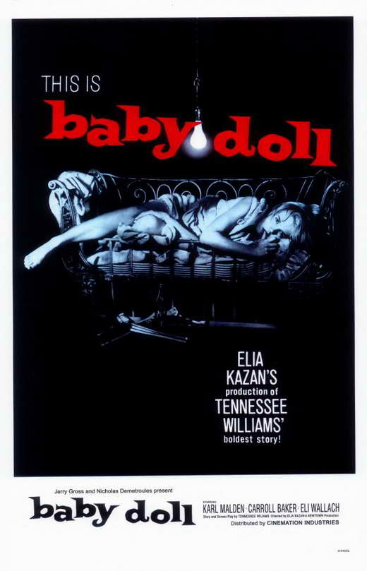 Pop Culture Graphics Baby Doll Poster Movie 11 x 17 In - 28cm x 44cm Eli Wallach Carroll Baker Karl Malden Mildred Dunnock Rip Torn