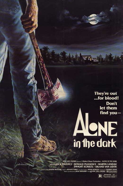 Pop Culture Graphics Alone in the Dark Poster Movie 11 x 17 In - 28cm x 44cm Jack Palance Donald Pleasence Martin Landau