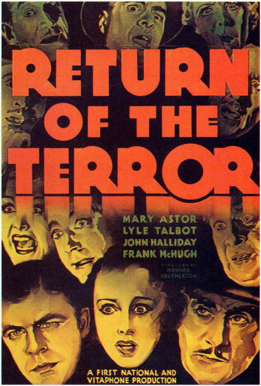 Pop Culture Graphics Return of the Terror Poster Movie 11 x 17 In - 28cm x 44cm