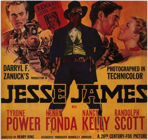 Pop Culture Graphics Jesse James Poster Movie D 11 x 17 In - 28cm x 44cm