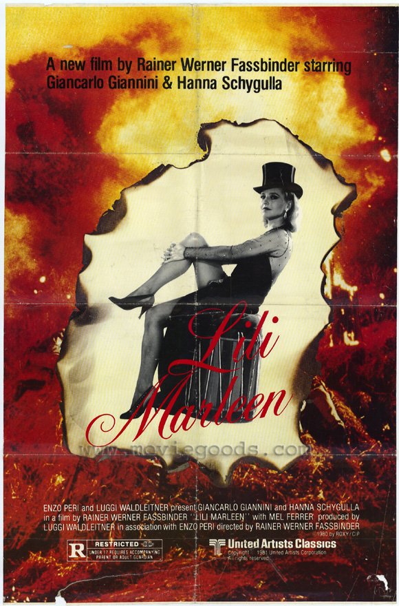 Pop Culture Graphics Lili Marleen Poster Movie 11 x 17 Inches - 28cm x 44cm Hanna Schygulla Giancarlo Giannini Mel Ferrer Udo Kier