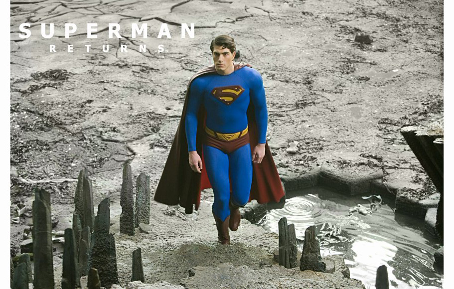 Pop Culture Graphics Superman Returns Poster Movie O 11 x 17 Inches - 28cm x 44cm Brandon Routh Kate Bosworth Kevin Spacey Marlon Brando