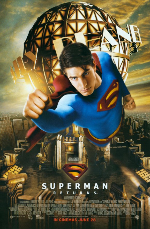 Pop Culture Graphics Superman Returns Poster Movie D 11 x 17 Inches - 28cm x 44cm Brandon Routh Kate Bosworth Kevin Spacey Marlon Brando