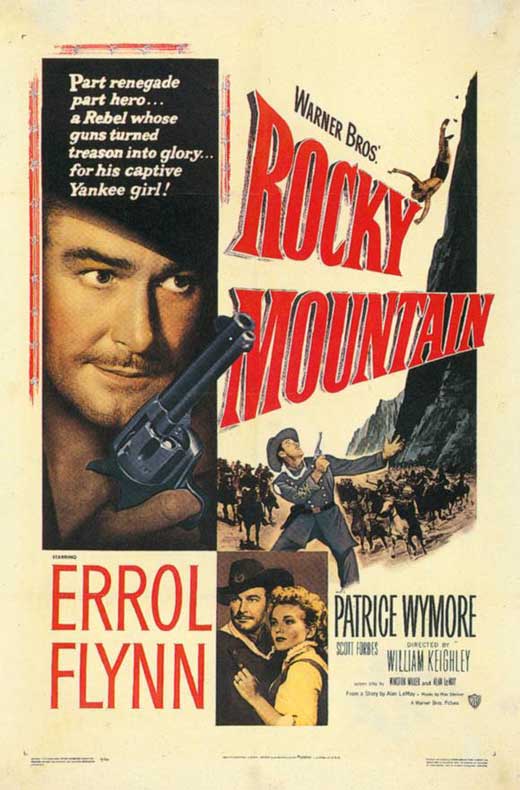 Pop Culture Graphics Rocky Mountain Poster Movie 11 x 17 Inches - 28cm x 44cm Errol Flynn Patrice Wymore Scott Forbes