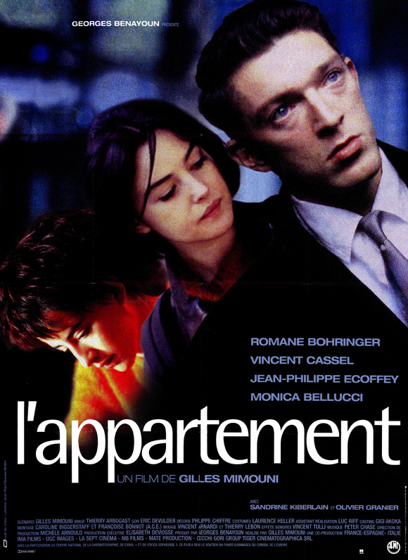 Pop Culture Graphics The Apartment Poster Movie French 11 x 17 Inches - 28cm x 44cm Romane Bohringer Vincent Cassel Jean-Philippe Ecoffey
