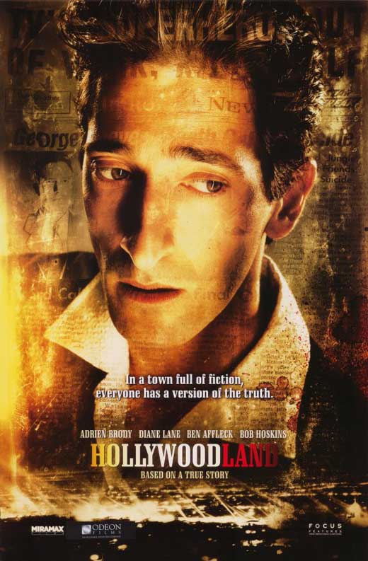 Pop Culture Graphics Hollywoodland Poster Movie 11 x 17 Inches - 28cm x 44cm Adrien Brody Diane Lane Ben Affleck Bob Hoskins