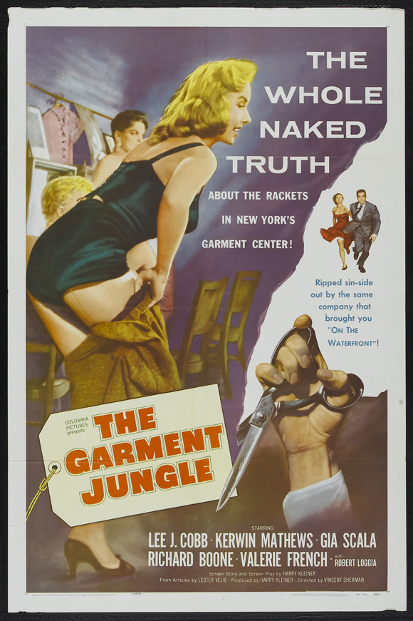 Pop Culture Graphics Garment Jungle Poster Movie 11 x 17 Inches - 28cm x 44cm Lee J. Cobb Kerwin Mathews Gia Scala Richard Boone
