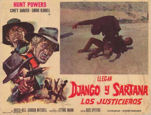 Pop Culture Graphics Django Against Sartana Poster Movie Foreign 11 x 17 Inches - 28cm x 44cm Tonny Kendall George Ardisson