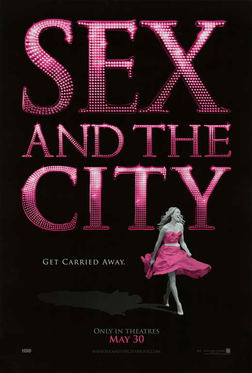 Pop Culture Graphics Sex and The City: The Movie Poster Movie 11 x 17 Inches - 28cm x 44cm Sarah Jessica Parker Kim Cattrall Cynthia Nixon